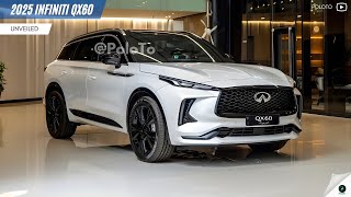 2025 Infiniti QX60 Unveiled  The most spacious premium midsize SUV [upl. by Leunamesoj]