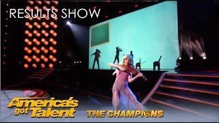 AGT Legend Lindsey Stirling with Alesha Dixons Golden Buzzer Silouettes SLAY [upl. by Animas278]