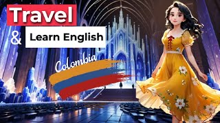 Travel to Colombia  English Stories  Learn English  Animated stories  English Tales [upl. by Annairda]