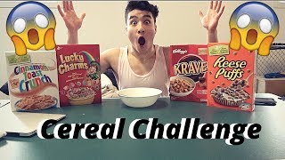 Cereal Challenge 5000 Calories [upl. by Chafee]