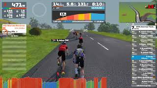 Zwift WTRL Team Time Trial Frappe 28112024 Tour Of Tewit Well [upl. by Aihseuqram]