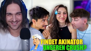 Akinator findet unseren Crush x Gnu x Mexify  reactionnaut [upl. by Ahasuerus]