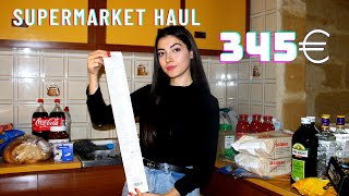 SUPERMARKET HAUL 345€ Klaudia Cela [upl. by Fleeta]