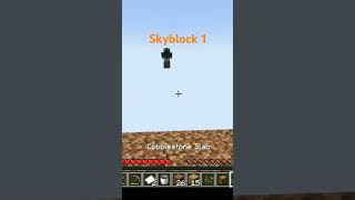 Skyblock 1 discovery mcpe minecraft skyblock [upl. by Ahtiuqal]