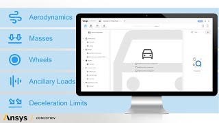 Ansys ConceptEV Enhancing Electric Vehicle Powertrain Efficiency amp Performance [upl. by Esikram]