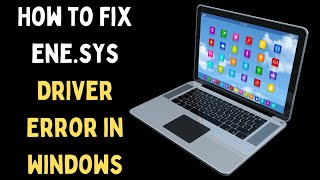 How to Fix ‘enesys’ Driver Error in Windows 11 [upl. by Dnalyk298]