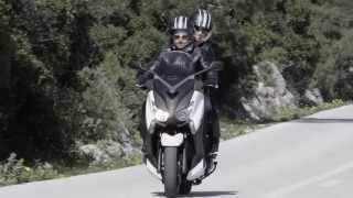 The New Yamaha XMAX 400 Riding footage Official Movie [upl. by Bromleigh]