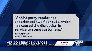 Widespread network outage reported in Georgia South Carolina [upl. by Neisa]