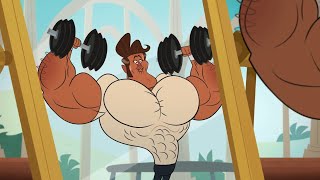 Muscle Cartoon Clip  Taffy 3 [upl. by Mozelle]