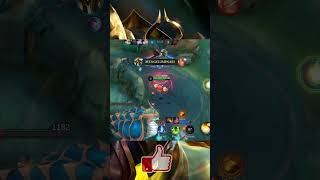 SOLO URANUS WITH DOUBLE EXECUTE VS ESMERALDA EXP TANK MOBILE LEGENDS shorts [upl. by Gonta]