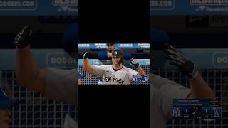 GIANCARLO STANTON TRIPLE  MLB THE SHOW 24  BASEBALL homerun yt fyp foryou baseball capcut [upl. by Aibara]