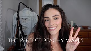 The best summer beachy wave hair tutorial [upl. by Bernardine]