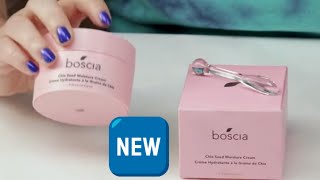 BOSCIA 🆕😍😍 Chia Seed Moisture Cream Review amp How to Use [upl. by Ehttam]