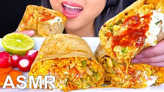 ASMR GIANT BURRITO MUKBANG EATING SOUNDS Eating Show ASMR Phan [upl. by Ambrose634]