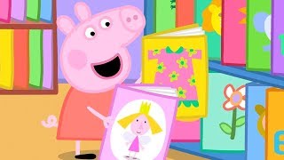 Peppa Pig Nederlands Compilatie Nieuwe Afleveringen ⭐ In de Bibliotheek ⭐ Tekenfilm  Peppa de Big [upl. by Mraz]