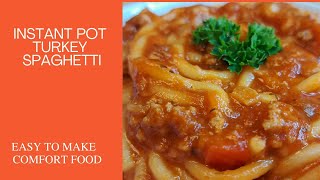 Instant Pot Turkey Spaghetti [upl. by Morry263]