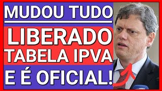 ✅AGORA É OFICIAL SAIU TABELA DE VALORES VENAIS P IPVA 2024 [upl. by Lattonia]