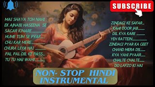 Nonstop Hindi instrumental oldisgoldsongs music bollywood hindi oldsong oldhindisongs [upl. by Misti]