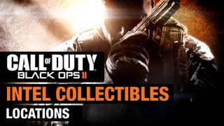 Call of Duty Black Ops 2  Intel Collectibles Locations All Missions [upl. by Bradwell]