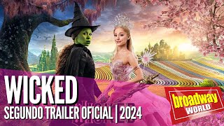 WICKED  Segundo Trailer Oficial en castellano 2024 [upl. by Sollows]