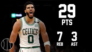 Jayson Tatum Highlights  Hornets vs Celtics  2nd Nov 2024 [upl. by Brannon]