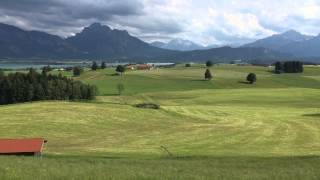 Forggensee bei Füssen  Bayern  Allgäu  Bavaria [upl. by Leasia429]