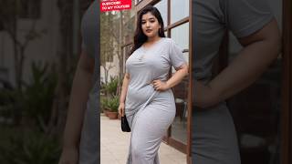 4K ai Art indian artistry celebrating indian women plus size indian beauty photoshoot ai shorts [upl. by Adlesirk379]