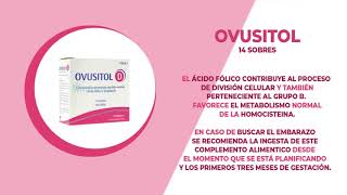 Ovusitol para aumentar la fertilidad de la mujer [upl. by Avraham]