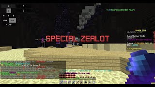 Chill Zealot Farming  Hypixel Skblock [upl. by Daegal]