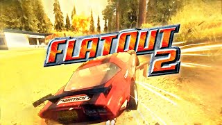 FlatOut 2 but Im playing as a bot [upl. by Dann]