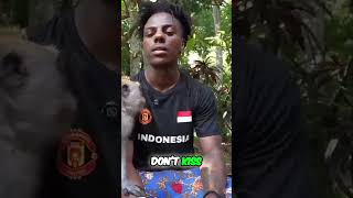 Speed meets monkey in Indonesia funny moments 🇮🇩🇮🇩 ishowspeedreacts ishowspeed [upl. by Ekihc]