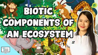 Biotic Components of an Ecosystem  Biology [upl. by Okiron]