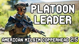 American Milsim Copperhead 25 Platoon Leader Krytac SPR MK2 [upl. by Yellhsa]