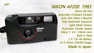 NIKON AF200 1993 [upl. by Frech731]