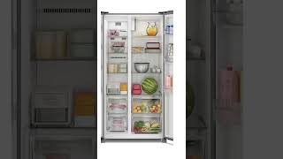 GeladeiraRefrigerador Electrolux Frost Free  Side by Side Cinza 435L Efficient IS4S [upl. by Lehcin]