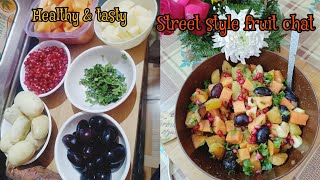 Healthy amp Tasty Street Style Fruit Chat Recipe by foodparadise65unique recipe of fruit chat [upl. by Dietsche]