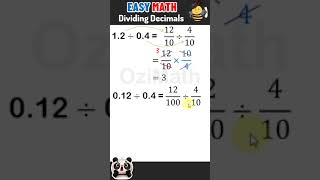 Mastering Decimals Learn How To Divide With Ease easymathtricks mathematics [upl. by Frederic]