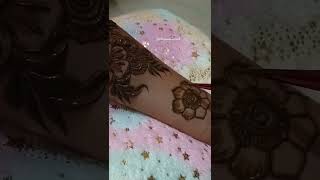 Shaheenmehndiart 😍😍 front hand beautiful mehndi design [upl. by Issac]