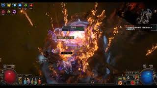 PoE 323 Elementalist Mjolner Discharge of Misery vs Maze of the Minotaur [upl. by Lotsirb]