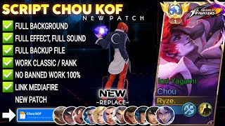 UPDATESCRIPT CHOU KOF OIRI YAGAMIFULL EFEK NO PASSWORDchoukofscriptskinchoukofmlbbscriptskin [upl. by Eineg]