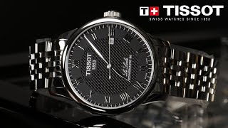 Швейцарський механічний годинник TISSOT Le Locle Powermatic 80 T0064071105300  StyleTime [upl. by Ateekram127]