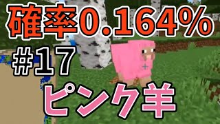 【マイクラ】地図埋めの最中にピンク羊降臨！？ サバイバル ＃17 [upl. by Kimberley236]