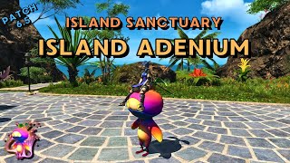 Island Adenium  Mount Showcase  FFXIV Patch 65 Island Sanctuary [upl. by Htebasile]