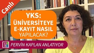 YKS ÜNİVERSİTEYE E KAYIT NASIL YAPILACAK  KAYIT İÇİN BELGELER [upl. by Enovaj]