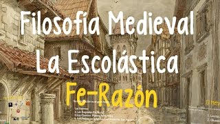 Filosofia Medieval La Escolastica [upl. by Fanya]