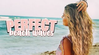 How to get the Perfect Beach Waves  Hair Tutorial [upl. by Mallina]