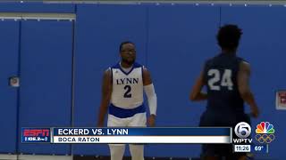 Lynn University defeats Eckerd College 7874 [upl. by Maltzman]