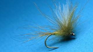 Tying an Irish CDC MayFly with Davie McPhail [upl. by Tirrej]