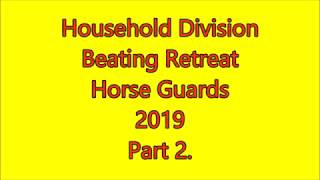 Household Division Beating Retreat 2019 [upl. by Hulen]