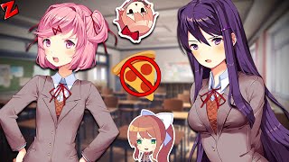 Lunchtime at The Literature Club DDLC MOD [upl. by Aeirdna]